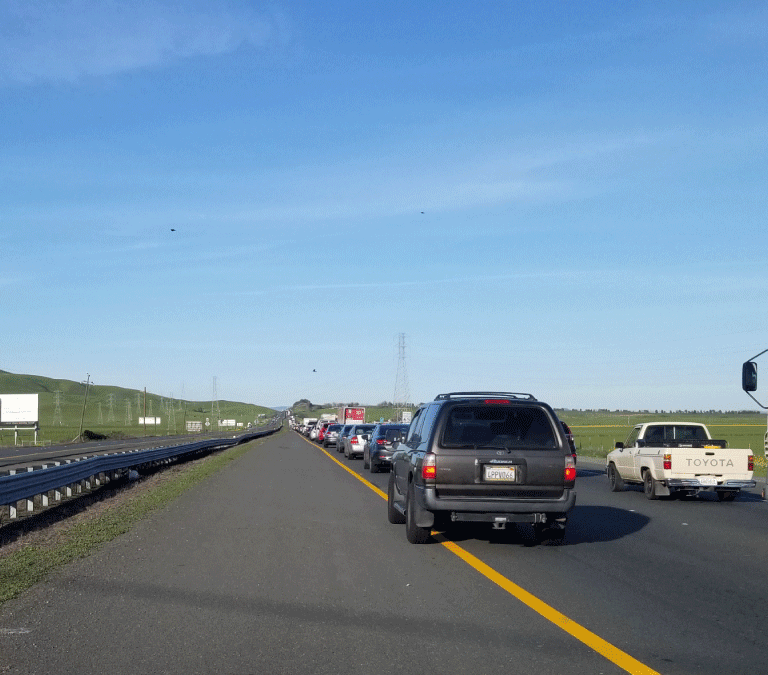 Highway 37 grade traffic